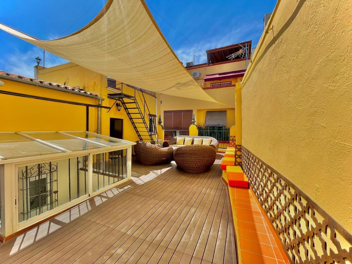 House -Rooftop&Jacuzzi -StayinSevilla Kültér fotó