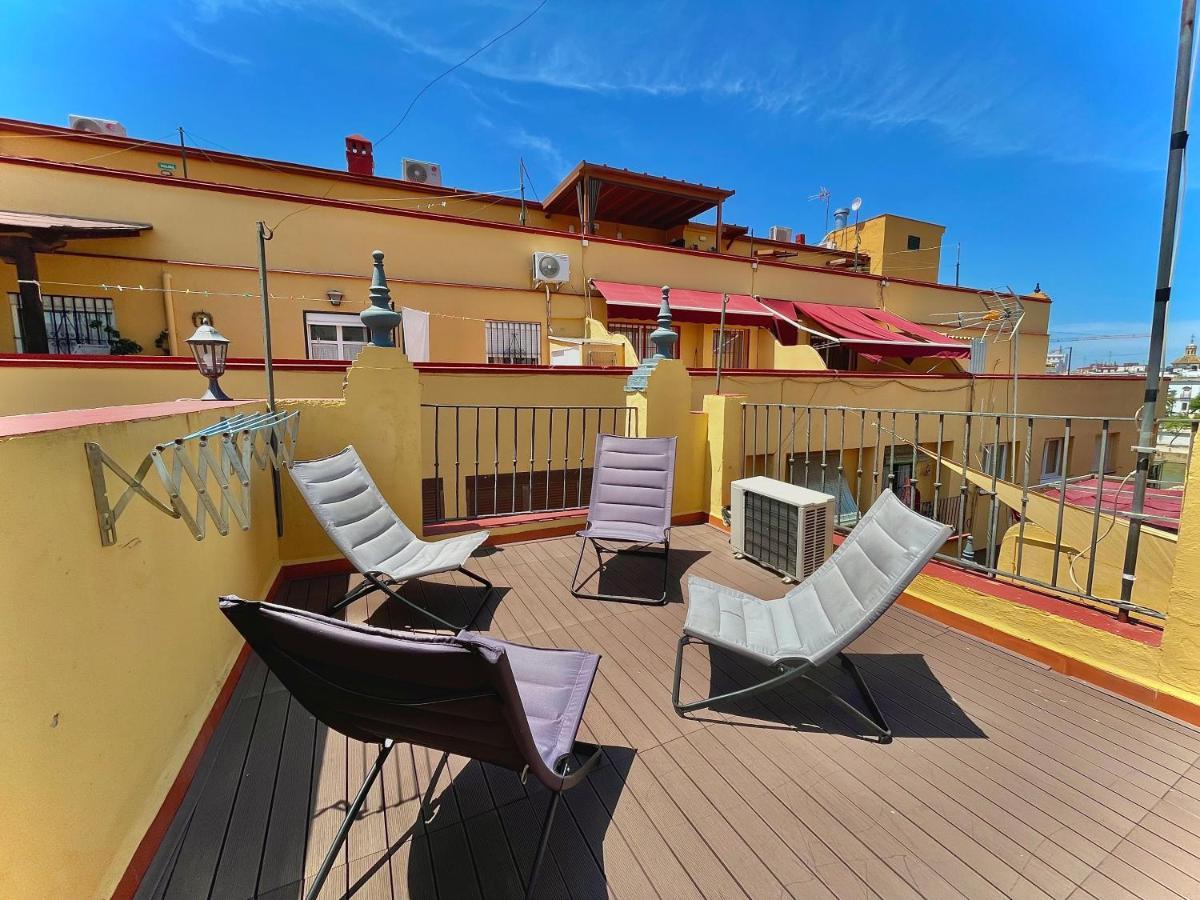 House -Rooftop&Jacuzzi -StayinSevilla Kültér fotó
